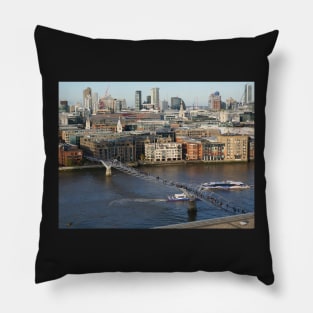 Millennium Bridge, London Pillow