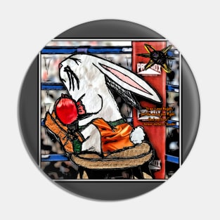 Boxing Bunny: Carmine "The Carrot" Cruncher Pin