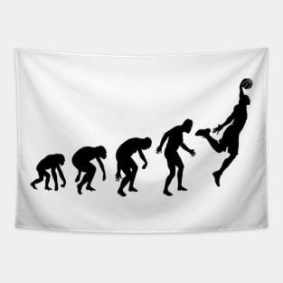 evolution of basketball gift idea 2021 quarantined funny present Tapestry