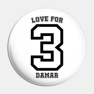 Love For Damar v3 Pin