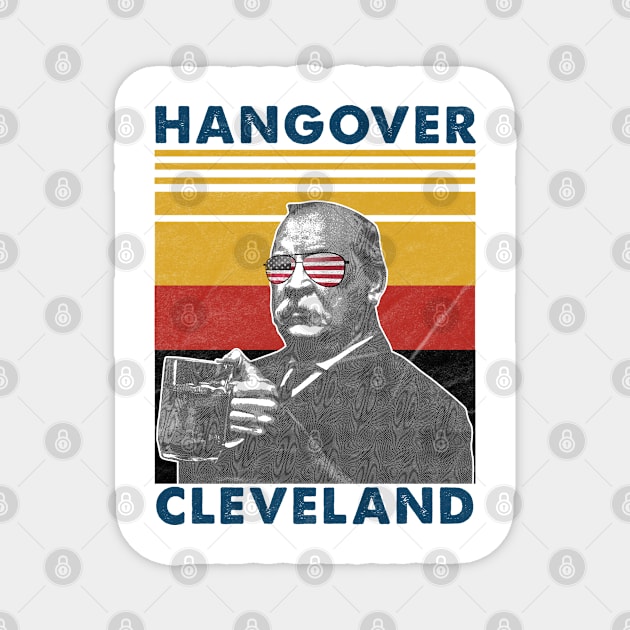 Hangover Cleveland Magnet by Cooldruck