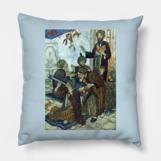 All Are But Stories - Edmund Dulac Pillow