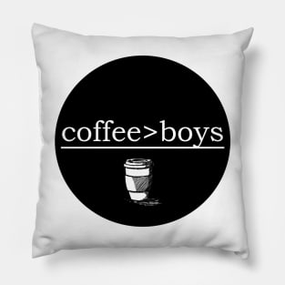 No. 1 Coffee Over Boys Ed. 3 Pillow