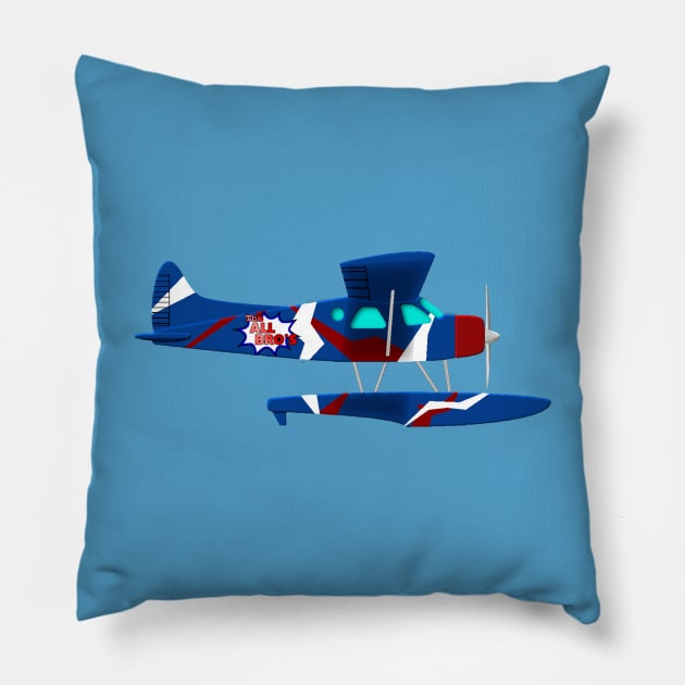 Fantasy Island Breakdown Pillow by TheAllBros