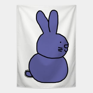 Very Peri Periwinkle Blue Bunny Rabbit Color of the Year 2022 Tapestry