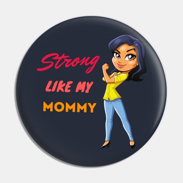 Strong Like Mom Toddler Shirt Strong Like Mom Baby Shirt New Mom Gift Baby Shower Gift Mommy and Me Young Babies Cool Kids Clothes Pin by OnlineShoppingDesign