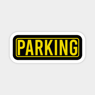 Parking Attendant Magnet