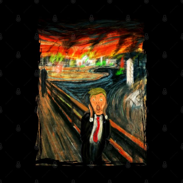 Scream of Trump by jonah block