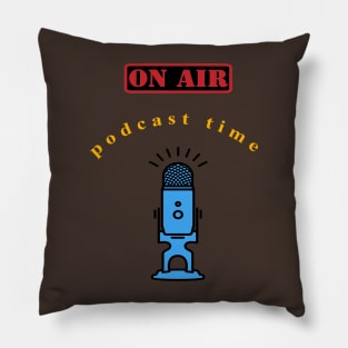 podcast time Pillow