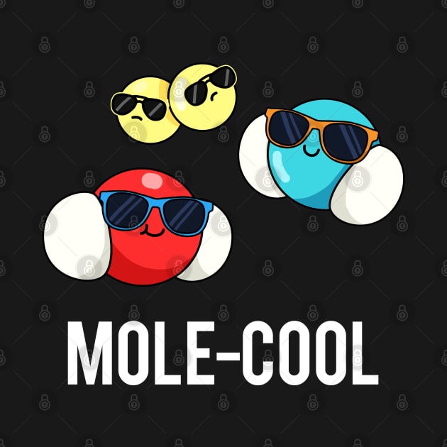 Molecool Cute Molecule Science Pun by punnybone