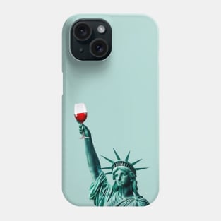 Liberty of drinking Phone Case