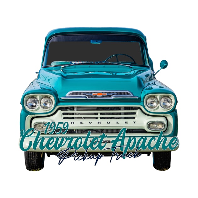 Restored 1959 Chevrolet Apache Pickup Truck by Gestalt Imagery