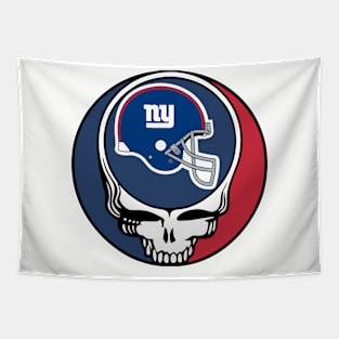 NY Skull - New York Giants Football Tapestry