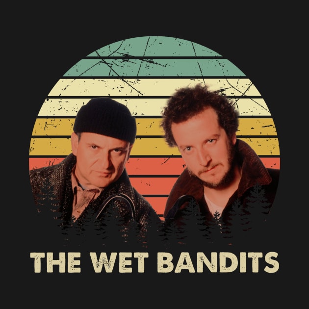 Vintage Wet Bandits Comedy Film Gift For Fans by Heavy Dark Artshy