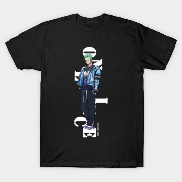 Roronoa Zoro Street Fashion One Piece Roronoa Zoro T Shirt Teepublic Dessa vez o espadachim fodão dos animes, roronoa zoro!! teepublic