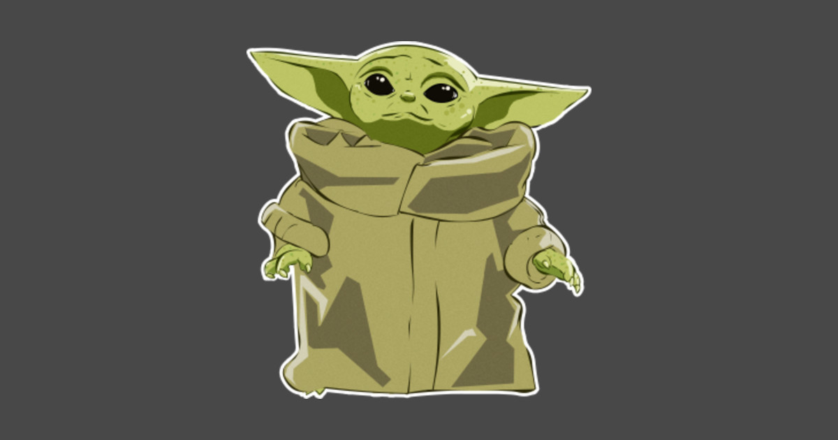Baby Yoda The Mandalorian - Yoda - Magnet | TeePublic