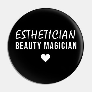 Esthetician Beauty Magician Pin