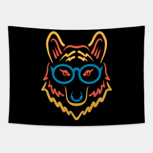 Cute wolf Tapestry