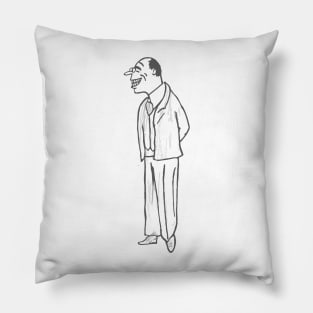 1930s Newspaper Editor Pillow