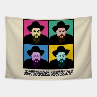 Nathaniel Rateliff 80s Pop Art Style Tapestry