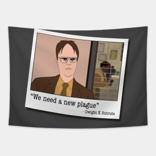 Dwight K Schrute Tapestry