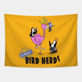 Certified Bird Nerd! Tapestry