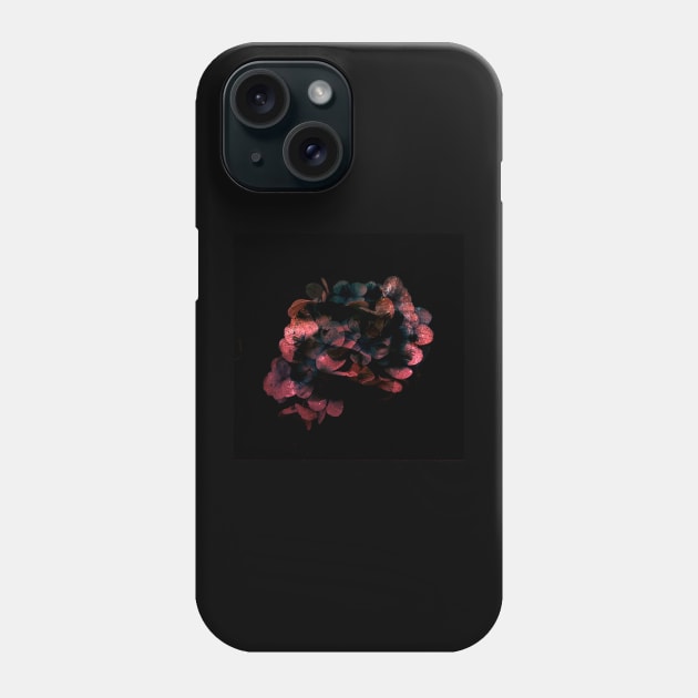 Dark floral #4 Phone Case by LaVolpeDesign