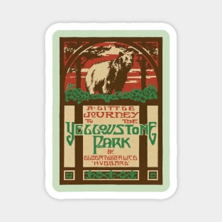 Yellowstone Park Vintage Design Magnet