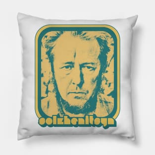 Aleksandr  Solzhenitsyn / Retro Fan Art Design Pillow