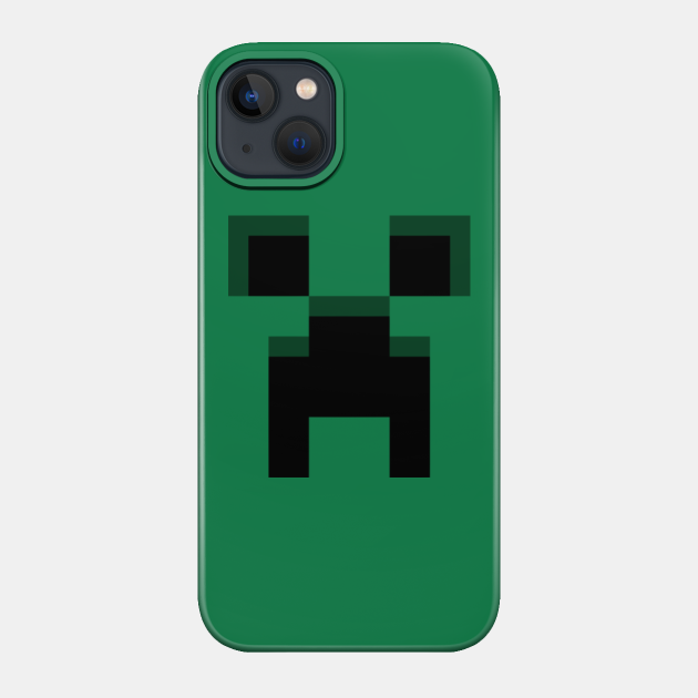 Minecraft Face T-shirt - Minecraft - Phone Case