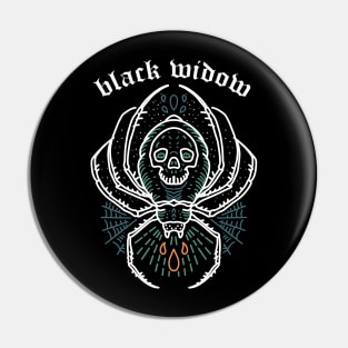 black widow Pin