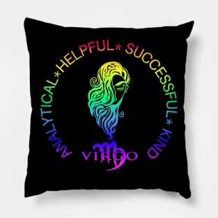 Virgo Zodiac Sign Pillow