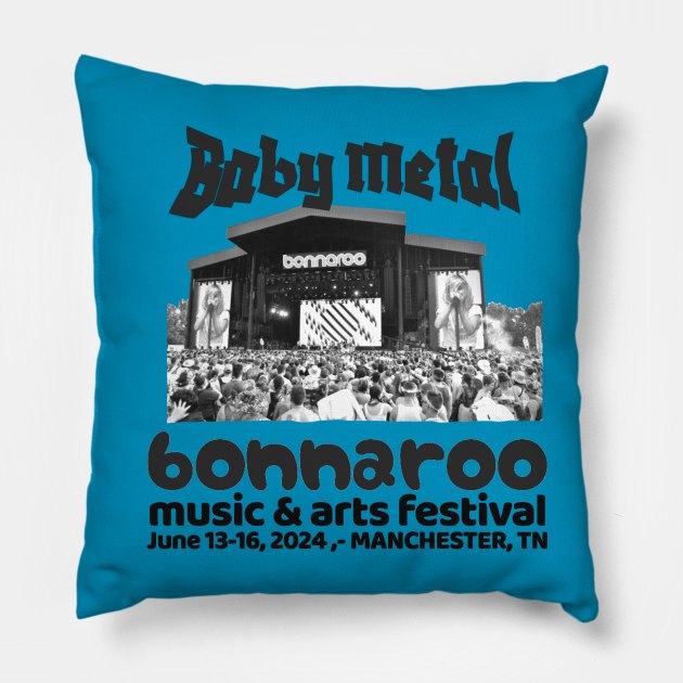 Baby Metal Music Fest Pillow by Jang andong