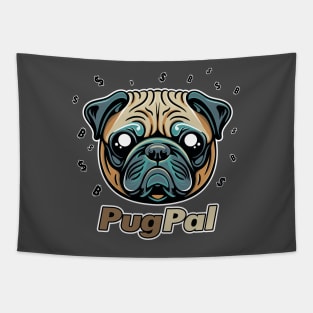 Pug Pal Tapestry