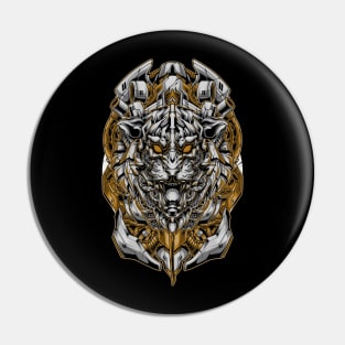 White Tiger / Urban Streetwear / Tiger Pin