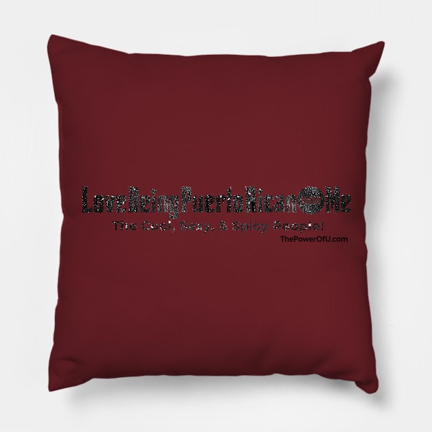 LoveBeingPuertoRican dot Me Pillow by ThePowerOfU