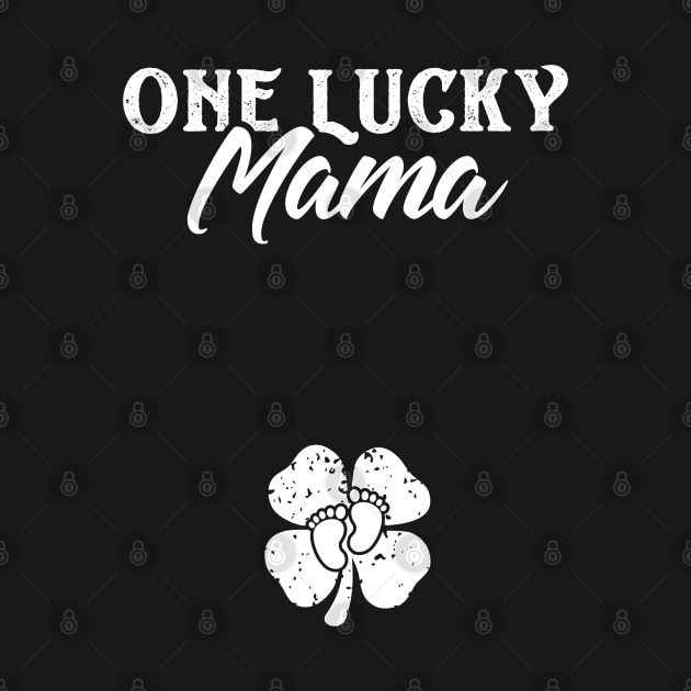 One Lucky Mama St Patricks Day Pregnancy Announcement by trendingoriginals