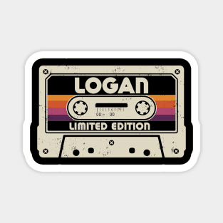 Logan Name Limited Edition Magnet