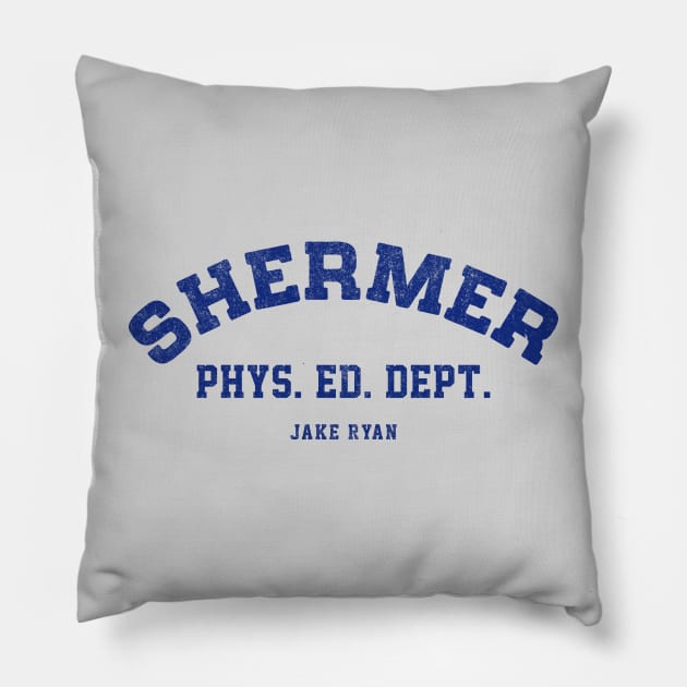 Shermer Phys. Ed. Dept. - Jake Ryan Pillow by BodinStreet