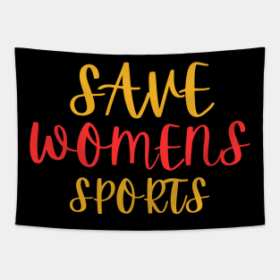 save womens sports Tapestry