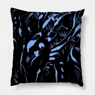 alien structure Pillow