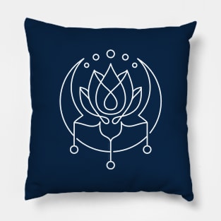 Lotus Elegance Pillow