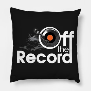 Off the Record Band Logo Pillow