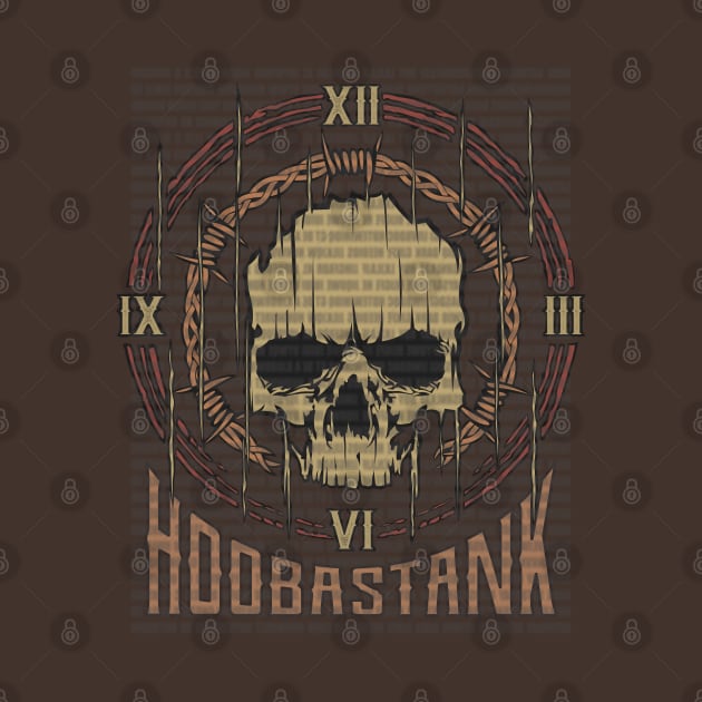 Hoobastank Vintage Skull by darksaturday