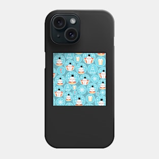 Christmas snowman Phone Case