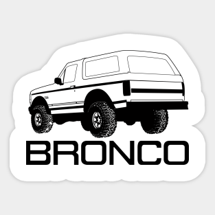 1992 1996 Ford Bronco Stickers Teepublic