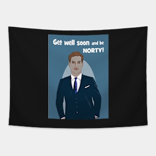 Get well soon and be Norty Tapestry