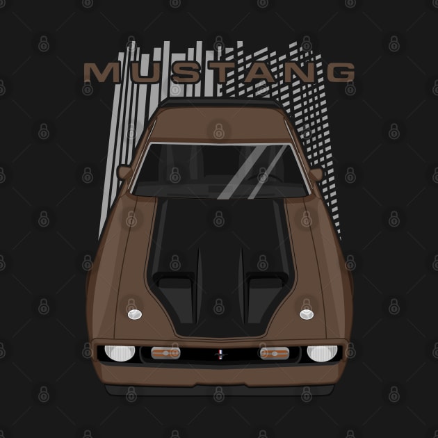 Mustang Mach 1 1971 to 1972 - Brown by V8social