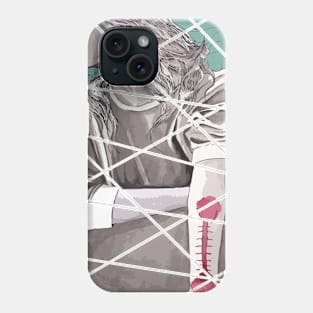 Bleeding woman Phone Case