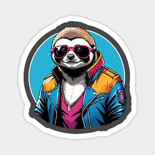 Cool Sloth Magnet